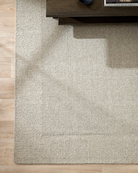 Baya Vermont Floor Rug - Driftwood styled in a living room