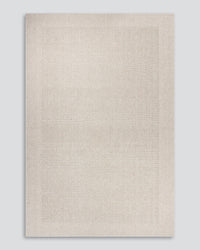 Baya Vermont floor rug in Sand, full rug view