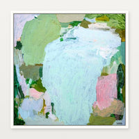 white frame