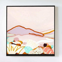Joy Fields - Black Stained Timber frame