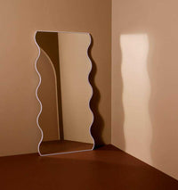 Middle of Nowhere Artemis Mirror, Lilac, 80 x 165cm.