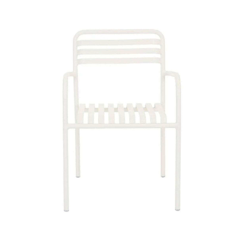 Globe West Dining Chairs Globe West Pier Breeze Dining Arm Chair, White