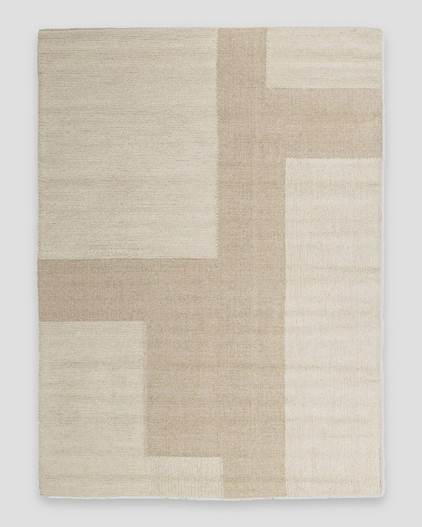 Willow Floor Rug Ivory & Sand