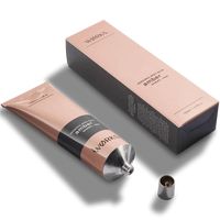 Works Body Balm amber-scented 120ml in recyclable aluminium tube with plastic-free cap, nourishing and fast-absorbing for dry skin.
