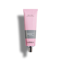 Works Body Balm Tube Peony 120ml in pink plastic-free aluminium packaging with mint and verbena scent