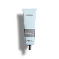 Works Body Balm Saltbush in a 120ml recyclable aluminium tube with earthy, coastal fragrance and hydrating plant oils.
