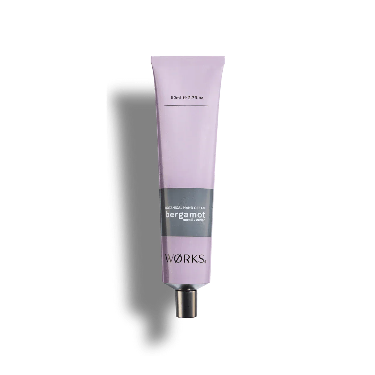 Selfie Nails Express Gel Polish blush shade in sleek aluminium tube for fast-absorbing, moisturizing hand cream with bergamot scent