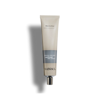 Works Hand Cream tube in beige with aluminium cap, vetiver scent, 80ml plastic-free packaging