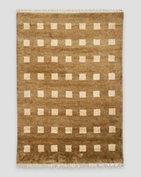 Yarra Floor Rug Olive & Champagne