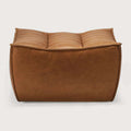 Ethnicraft Sofa N701 Footstool - Old Saddle