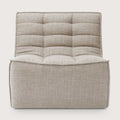 Ethnicraft Sofa N701 - 1 Seater - Dark Beige