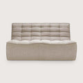 Ethnicraft Sofa N701 2 Seater - Dark Beige