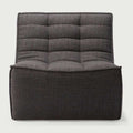 Ethnicraft Sofa N701 1 Seater - Dark Grey