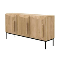 Ethnicraft Side Board Ethnicraft Oak Stairs Sideboard - 3 Doors (6789984256188)