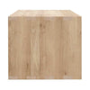 Ethnicraft Nordic II Bedside Table in natural oak with one drawer, made from solid European oak.