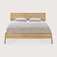 Ethnicraft Air Bed in natural oak with solid European oak frame and minimalist design