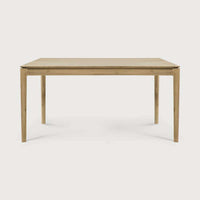 Ethnicraft Bok Dining Table in natural oak with simple, sturdy design and solid European oak construction