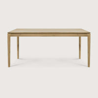 Ethnicraft Bok Dining Table in natural oak with a minimalist solid wood design and sturdy construction.