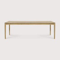 Ethnicraft Bok Dining Table in natural oak with minimalist design and solid European oak construction.