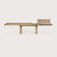 Ethnicraft Dining Tables Ethnicraft Oak Double Extension Dining Table (6789990219964)