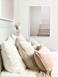 norsu interiors Prints Blush Texture Print, Landscape - Various sizes (7739264270585)
