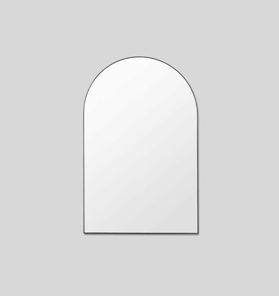 Middle of Nowhere Bjorn Arch oversized modern arched wall mirror with a minimalist frame