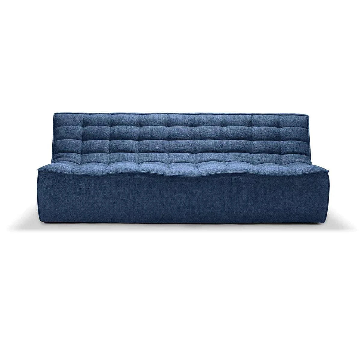 Ethnicraft Sofas Ethnicraft Sofa N701 - 3 Seater - Blue (6655903039676)