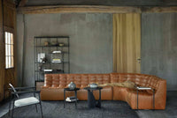Ethnicraft Sofas Ethnicraft Sofa N701 Round Corner - Old Saddle (7679851823353)