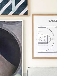 norsu interiors Prints Courtside Print - Various Sizes (7670948200697)