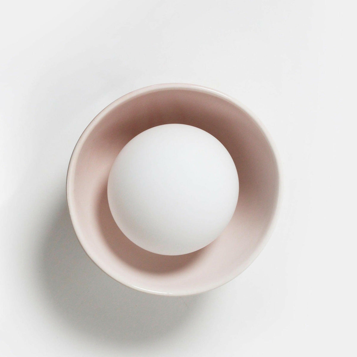 Robert Gordon Interiors Pendants Robert Gordon Bowl Sconce Light, Rose Quartz (7906286272761)