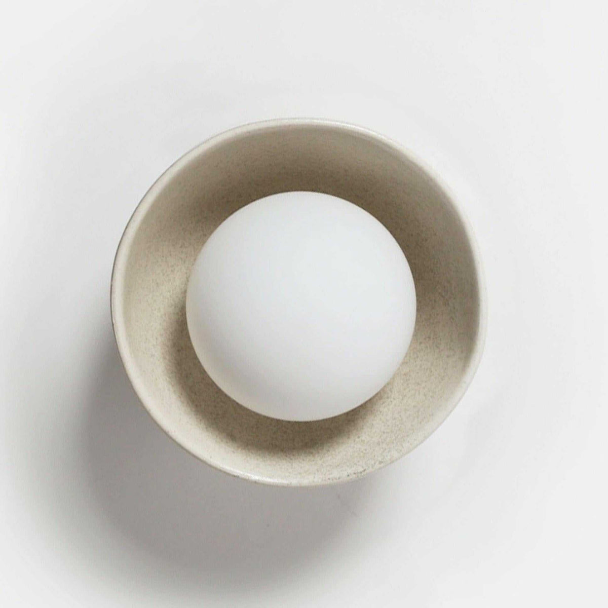 Robert Gordon Interiors Pendants Robert Gordon Bowl Sconce Light, Poppyseed (7906284863737)