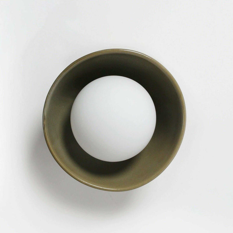 Robert Gordon Interiors Pendants Robert Gordon Bowl Sconce Light, Olive (7906284437753)