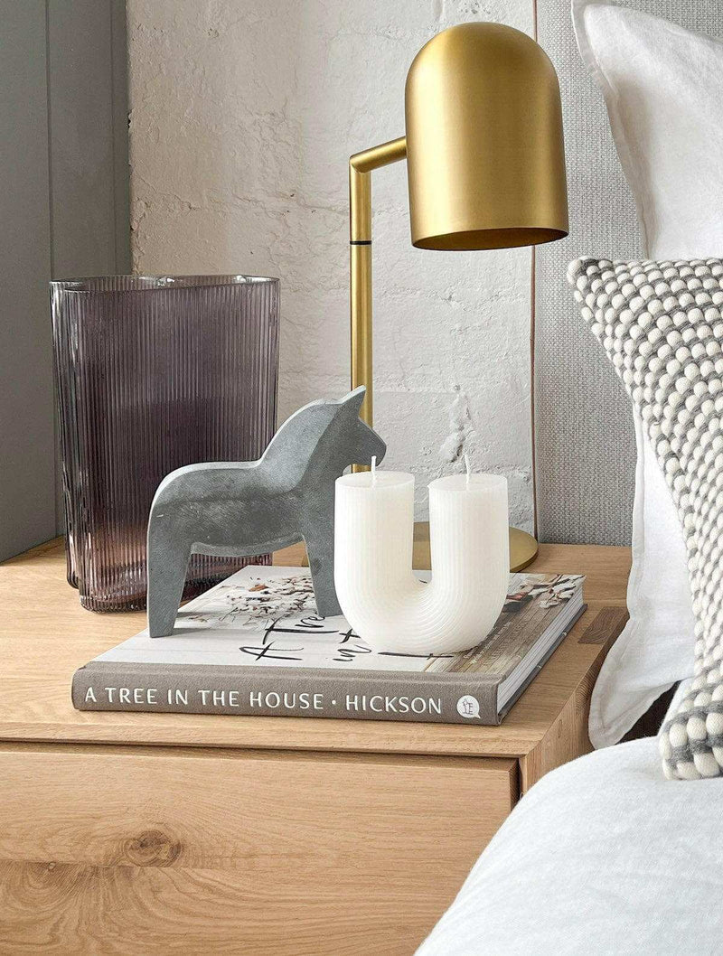 Black Blaze Candles Black Blaze Curl Curl Candle - White/Cream (6668470943932)