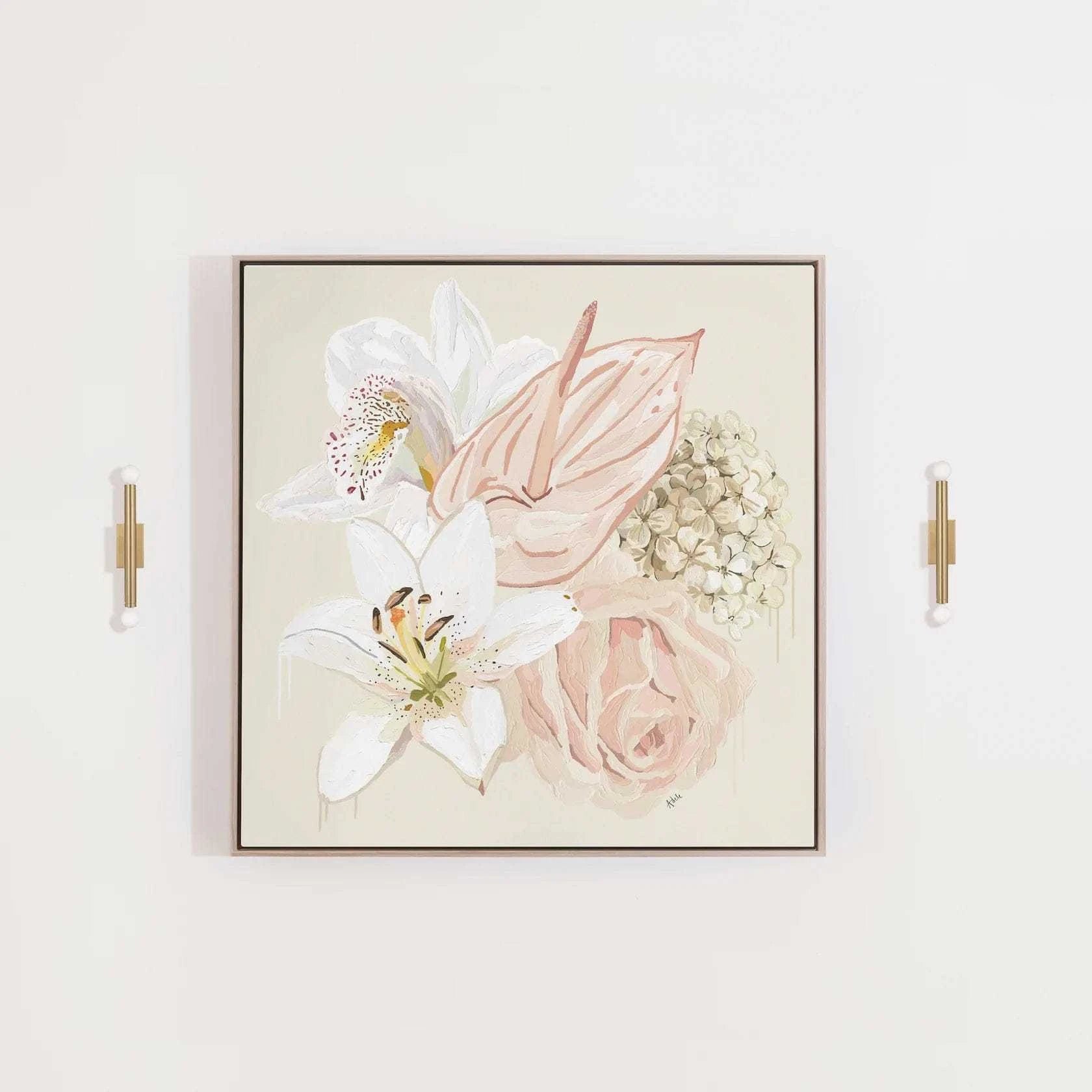 Adele Naidoo Prints Adele Naidoo Limited Edition Fine Art Canvas Print - Flora, Rose (7808054919417)