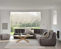 Ethnicraft Sofas Ethnicraft Sofa N701 Round Corner - Dark Grey (7679866274041)