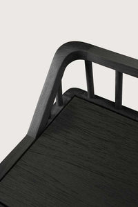 Ethnicraft Bench Seats Ethnicraft Spindle Bench Seat, Oak Black (7608297980153)