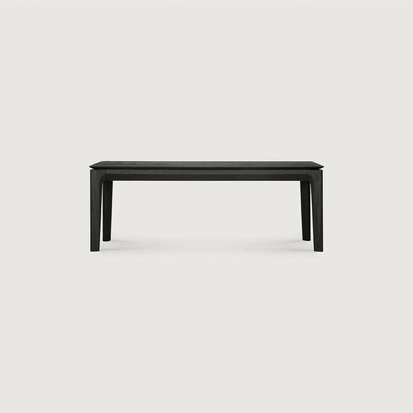 Ethnicraft Bok Bench Seat, Oak Black | Norsu Interiors
