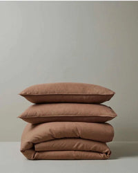 Weave Home Bed Linen Weave Home Ravello Euro Pillowcase Pair - Biscuit (7688130298105)