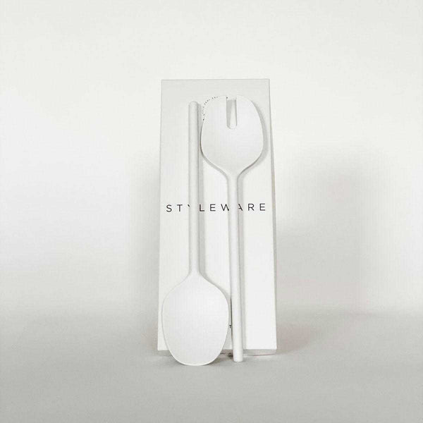 Styleware Servingware Styleware Salad Set - Salt (7527658946809)