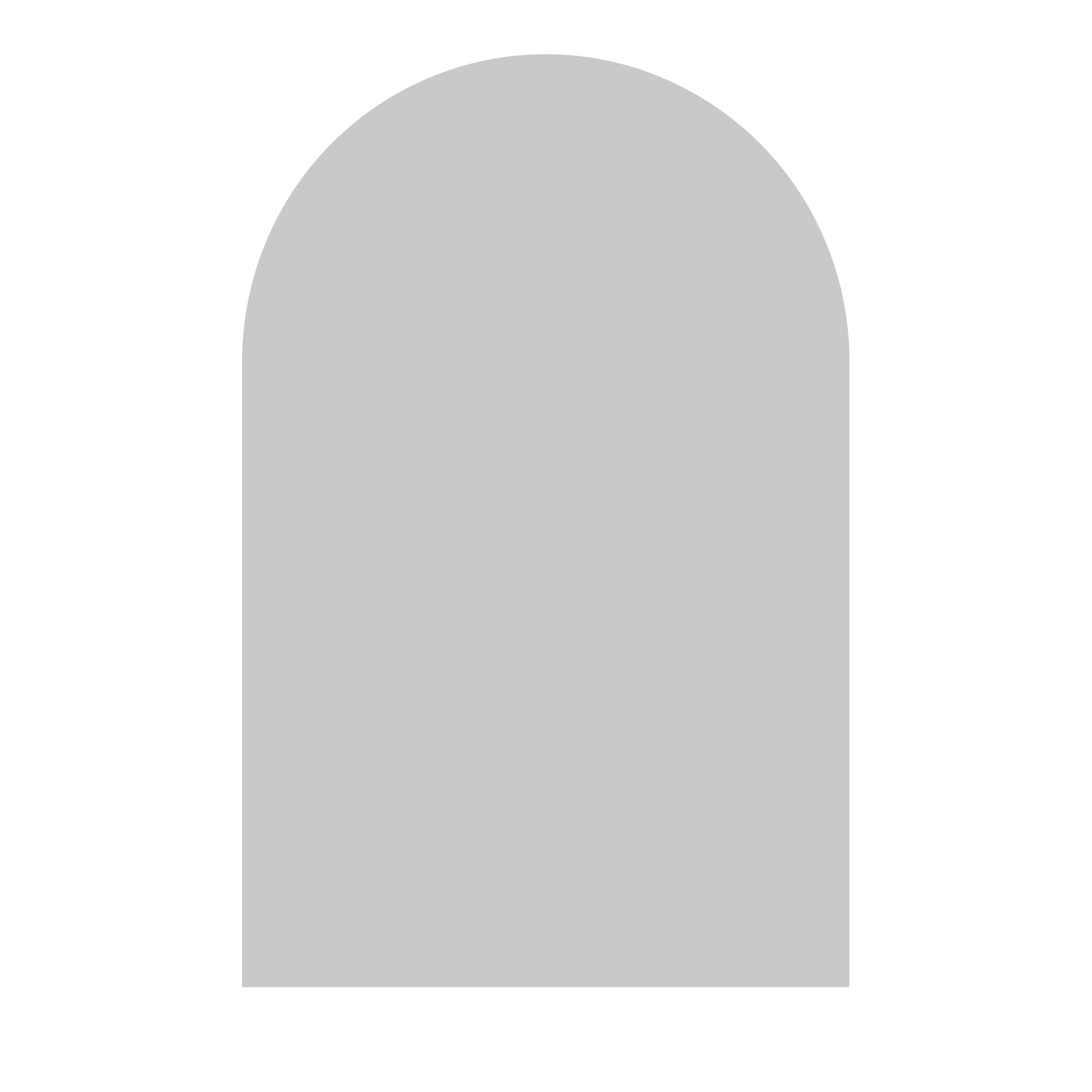 Pickawall Pickawall x norsu - Removable Decal, Wall Arch - Various colours (130cm W x 200cm H)