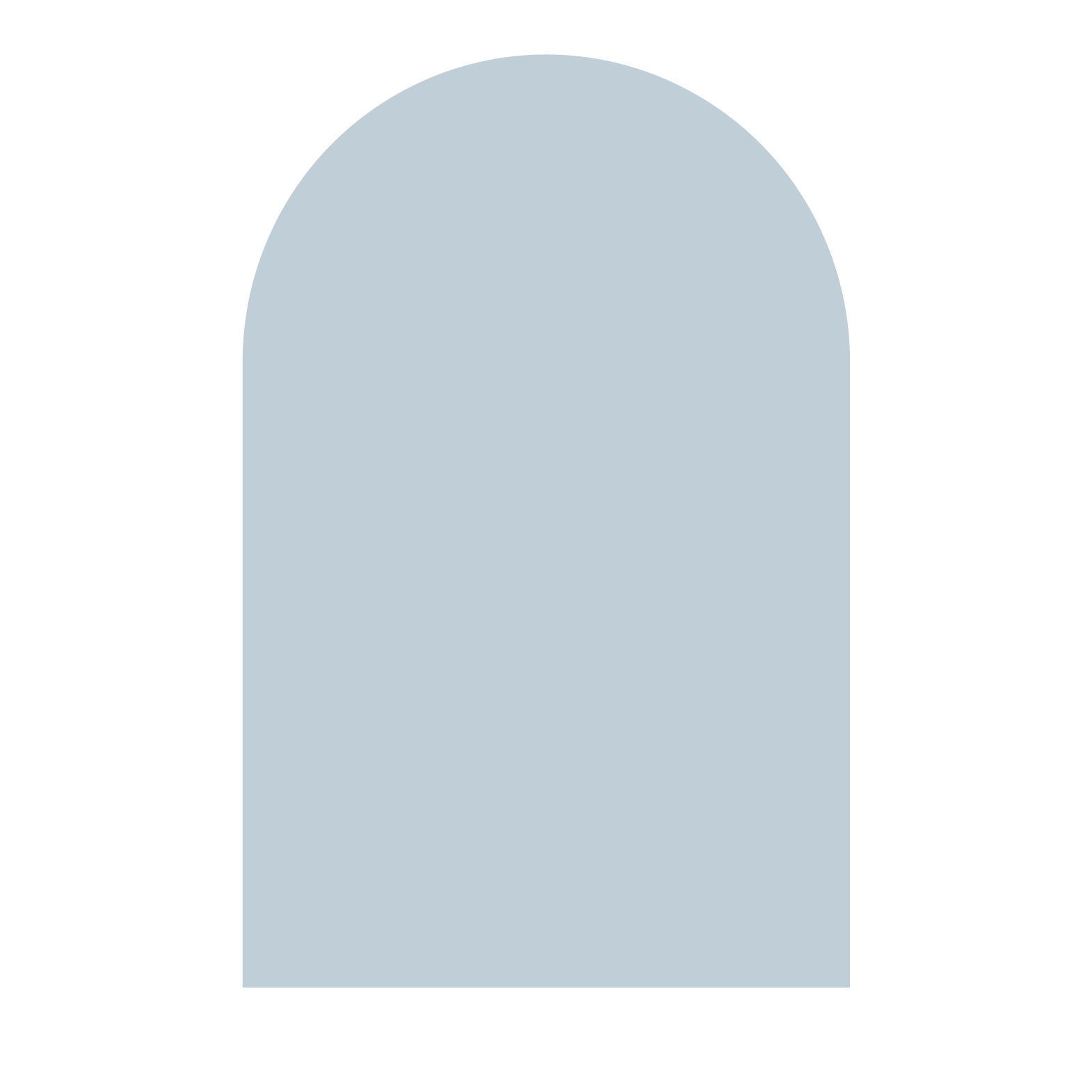 Pickawall Pickawall x norsu - Removable Decal, Wall Arch - Various colours (130cm W x 200cm H)