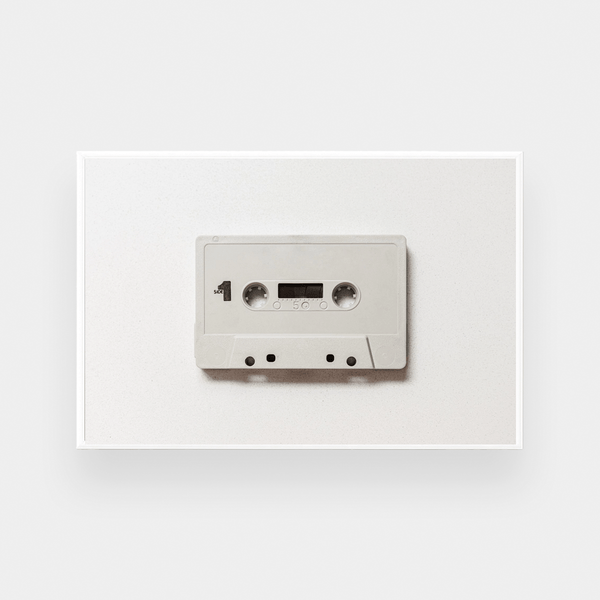 Cassette — wall art print | Norsu Interiors