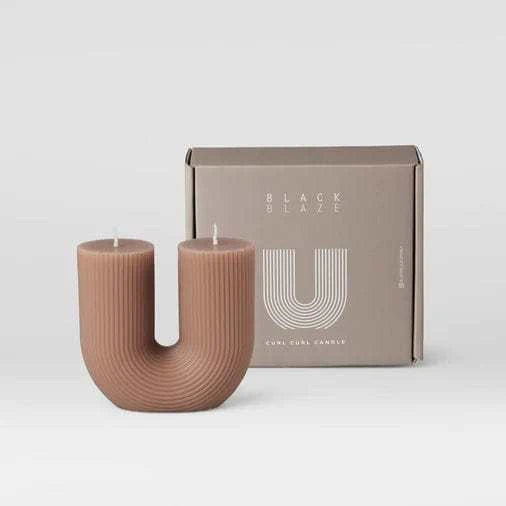 Black Blaze Candles Black Blaze Curl Curl Candle - Blush (6982659965116)