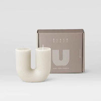 Black Blaze Candles Black Blaze Curl Curl Candle - White/Cream (6668470943932)