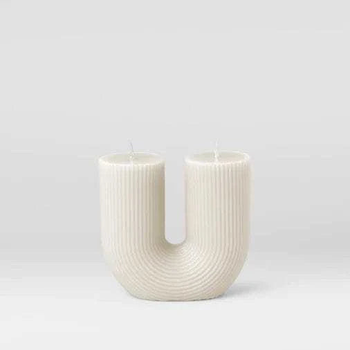 Black Blaze Candles Black Blaze Curl Curl Candle - White/Cream (6668470943932)