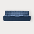 Ethnicraft Sofa N701 - 3 Seater - Blue