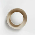 Robert Gordon Bowl Sconce Light, Bone