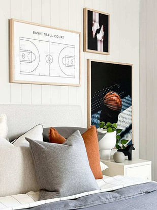 norsu interiors Prints Courtside Print - Various Sizes (7670948200697)