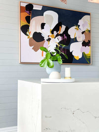 Prudence Demarchi Prints Prudence Demarchi Fine Art Canvas Print - Kate On The Turntable (7549472178425)