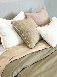 Weave Home Bed Linen Weave Home Ravello Quilt Cover - Caper (Various Sizes) (7687926710521)